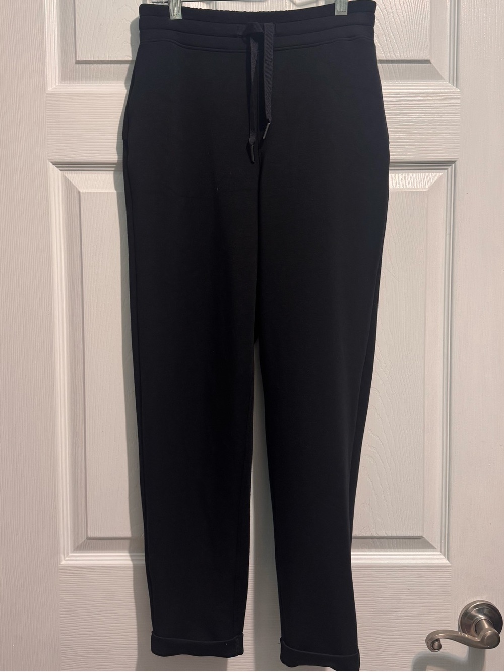 Spanx AirEssentials Tapered Pants Cuff Style No 50240R Black